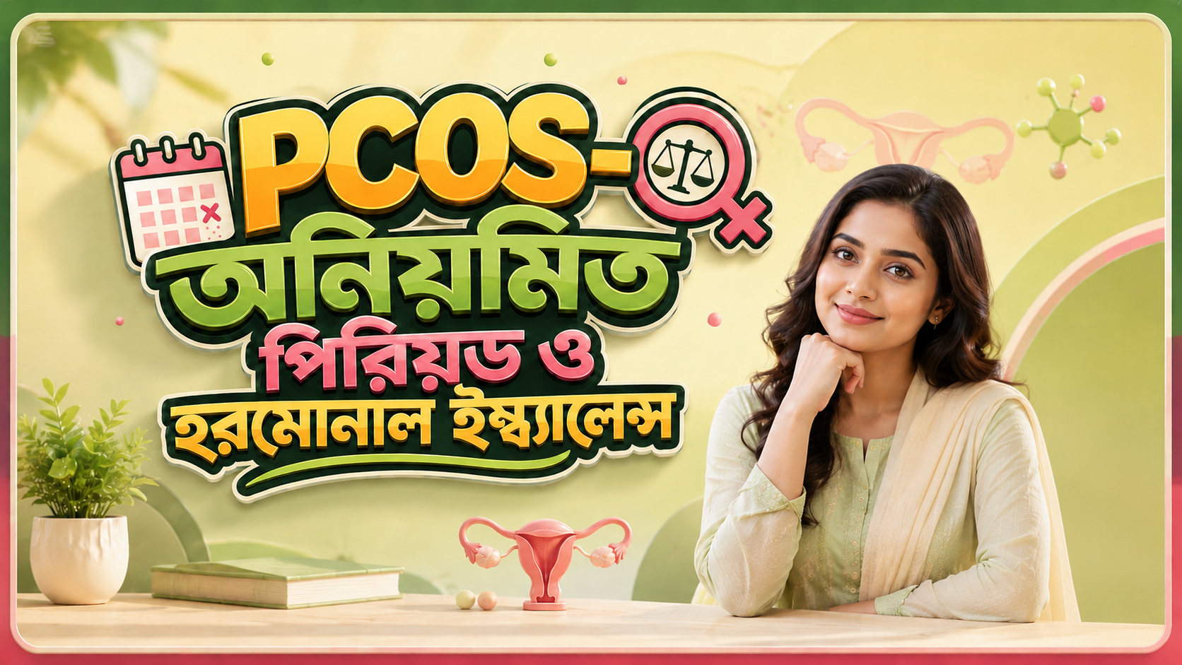 PCOS- অনিয়মিত পিরিয়ড ও হরমোনাল ইম্ব্যালেন্স